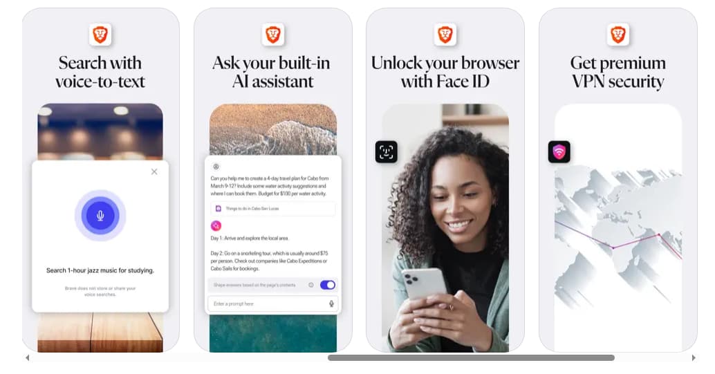 Brave 広告ブロックのユニークな機能