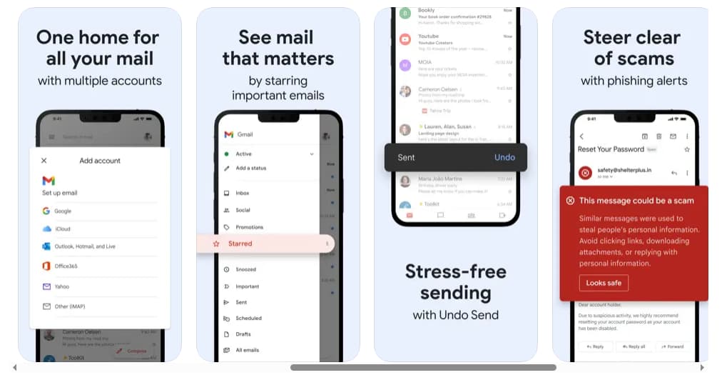 Gmail アプリのメリット