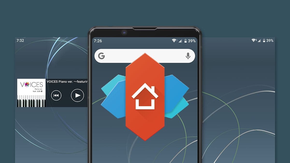 Nova Launcher ホームの紹介