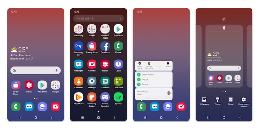 One UI Homeの主な特徴