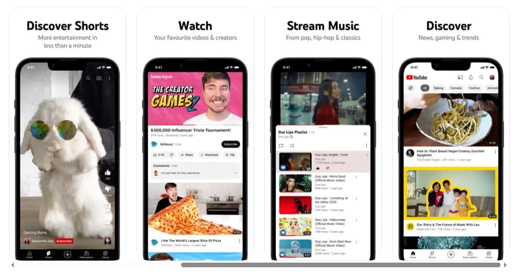 YouTube アプリのメリット